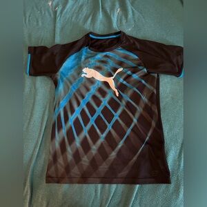 Puma Black and Blue Performance Jersey